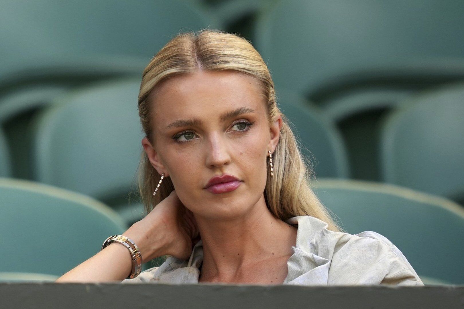 Who is Morgan Riddle? A fashion influencer at Wimbledon who attends boyfriend Taylor Fritz’s matches